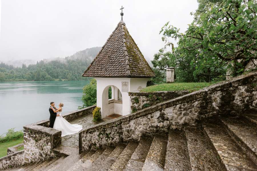 12 Heiraten Bled See Slowenien