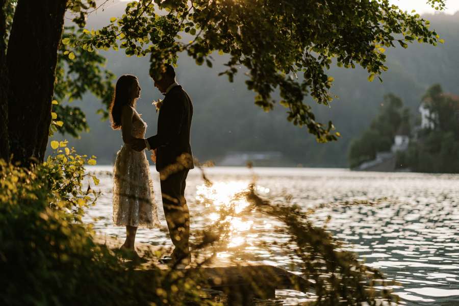 29 Slowenien Hochzeit am See