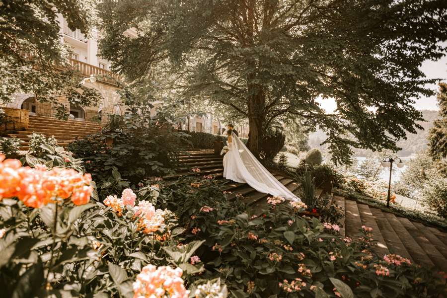 49 Hochzeit in der Villa Bled