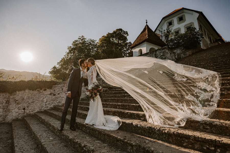 51 Heiraten auf der Bled Insel