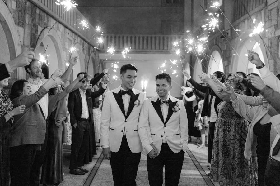 57 gleichgeschlechtliche Hochzeit am Bled See