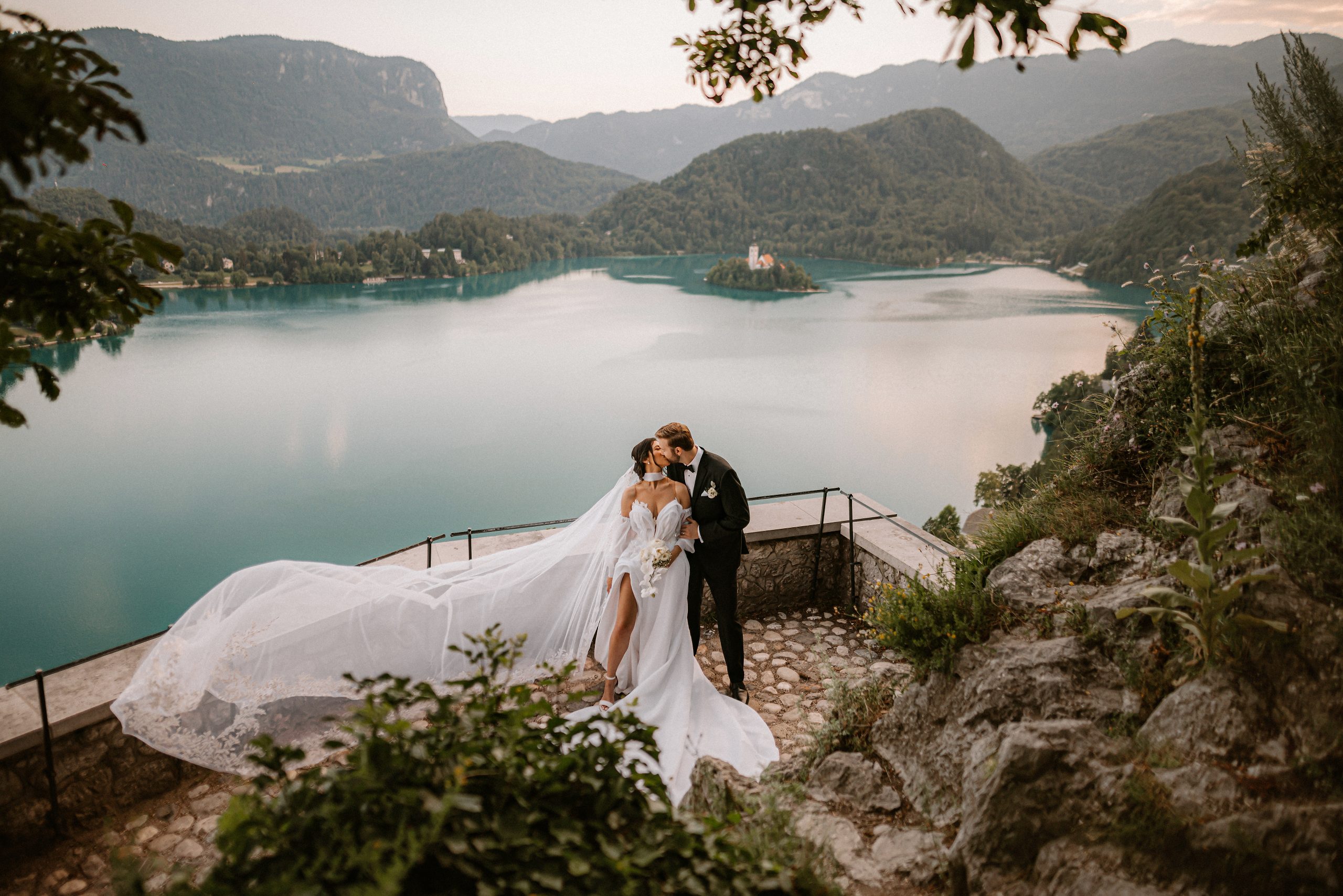 wedding at Bled Castle